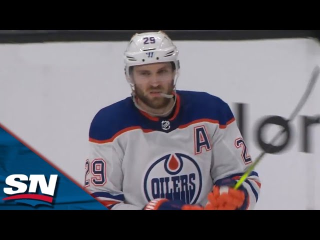 Connor McDavid And Leon Draisaitl Link Up For A Game-Tying One-Timer