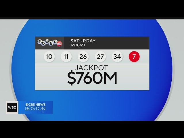 Powerball winning numbers drawn for $760 million jackpot