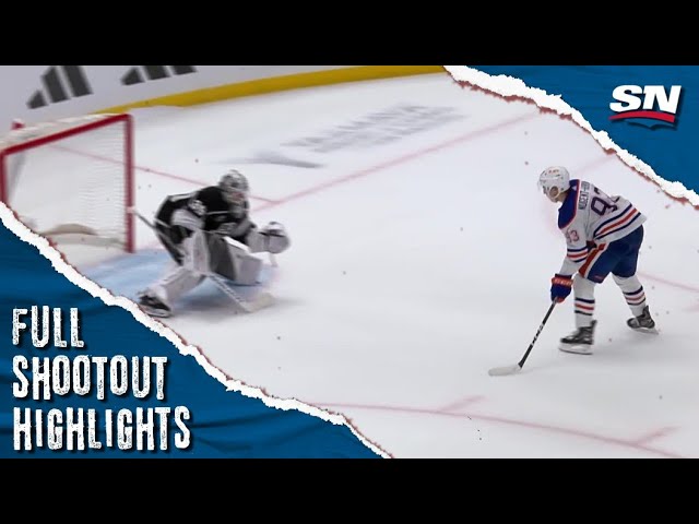 Edmonton Oilers at Los Angeles Kings | FULL Shootout Highlights - December 30, 2023