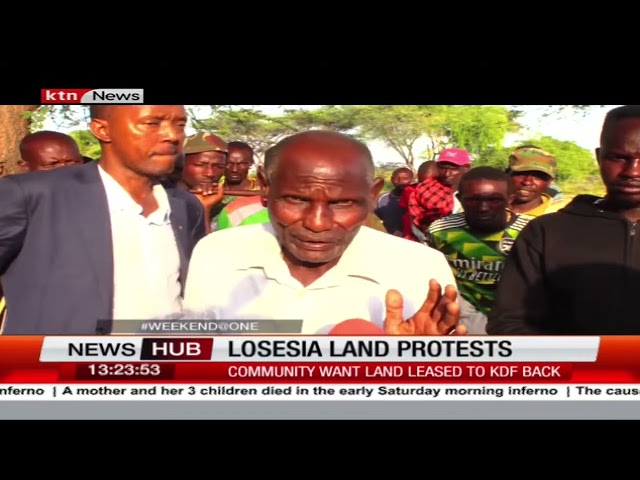 Losesia Community in Samburu East protest over alleged plot to sell community land