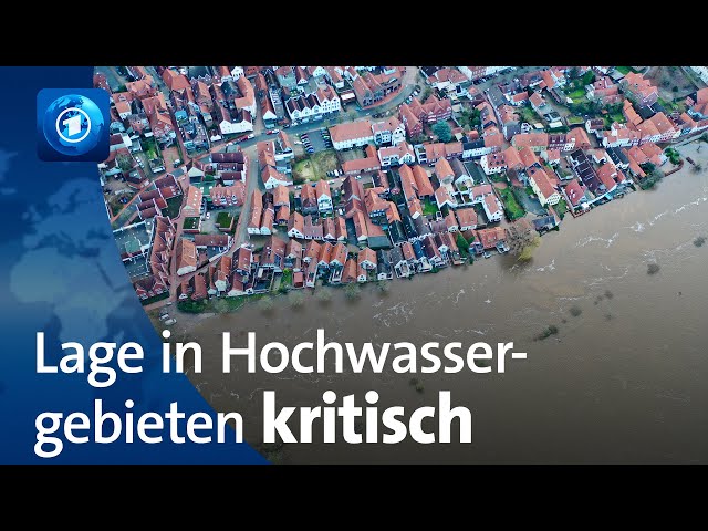 Hochwasser in Deutschland: Kanzler Scholz plant Besuch