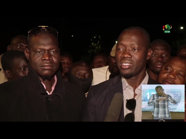 Mobilisation spontanée à Ouagadougou suite à une rumeur de tentative de Coup d'Etat