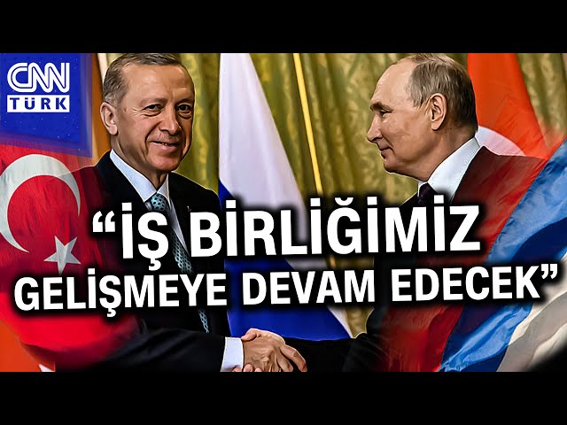 Putin’den Cumhurbaşkanı Erdoğan’a Yeni Yıl Mesajı! İş Birliği Vurgusu... #Haber