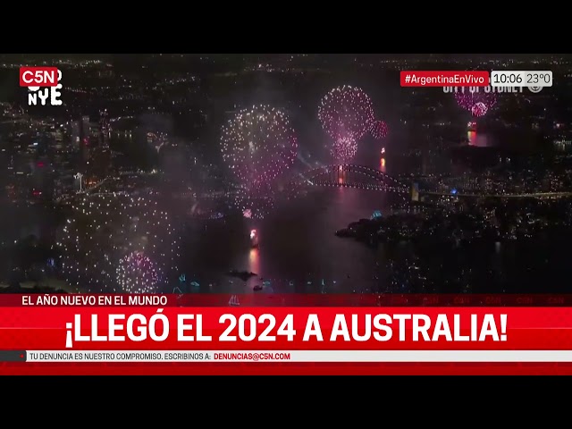 LLEGÓ el 2024 a AUSTRALIA