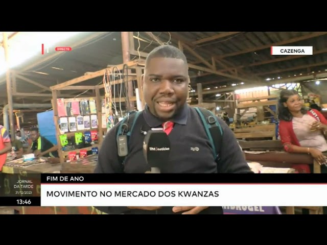 Fim de ano -  Movimento no mercado dos Kwanzas