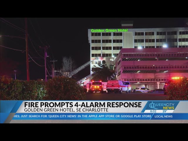 Cause released for 4-alarm fire at Charlotte hotel: CFD