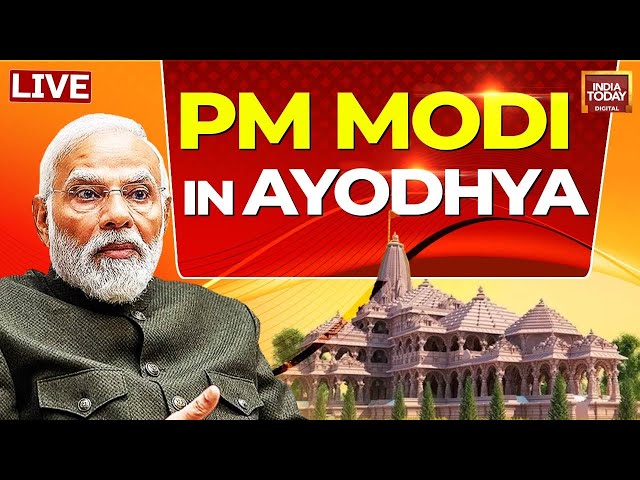 PM Modi In Ayodhya LIVE: PM Inaugurates New Redeveloped Railway Station | PM Modi News| PM Speech