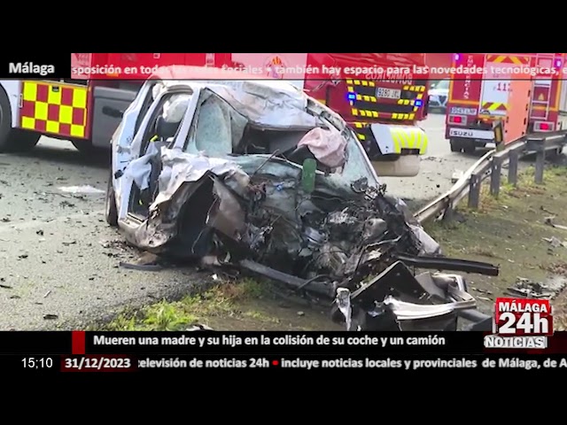 Noticia - Mueren una madre y su hija en la colisión de su coche y un camión