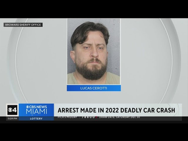 Arrest made in 2022 multi-vehicle crash on Florida's Turnpike that killed tow truck driver