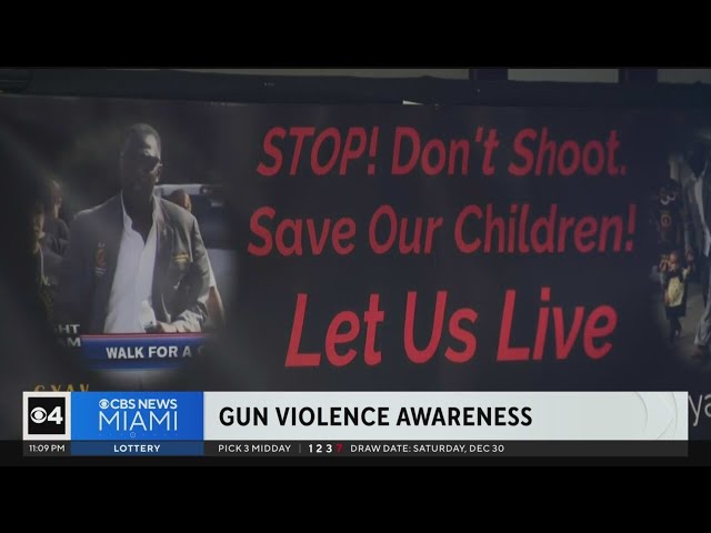 South Florida community raises awareness of gun violence