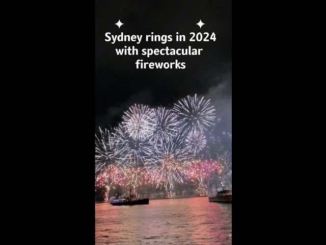 Sydney rings in 2024 with spectacular fireworks