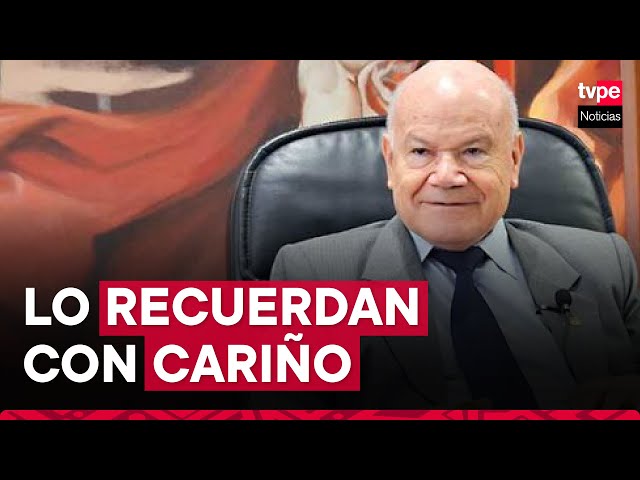 Iván Rodríguez: familiares y amigos recuerdan con cariño a rector de la Universidad Ricardo Palma