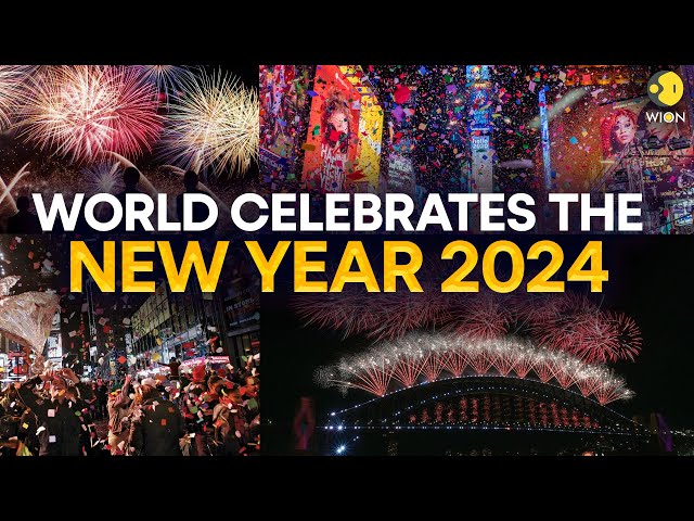 Happy New Year 2024 LIVE: Firework displays and New Year's Eve events from around the world | W