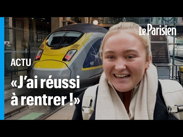 Après un samedi noir, le soulagement des passagers de l'Eurostar (munis d'un billet)