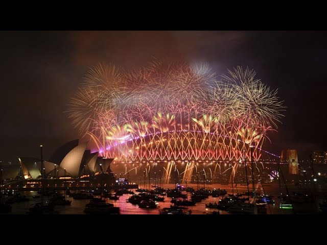 ⁣Prosit 2024! Traditionelles Feuerwerksspektakel in Sydney