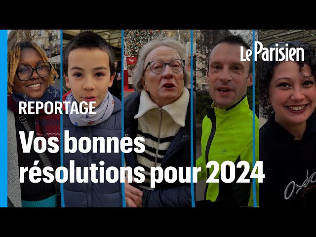 Amour, sport, argent... quelles sont vos bonnes résolutions pour 2024 ?