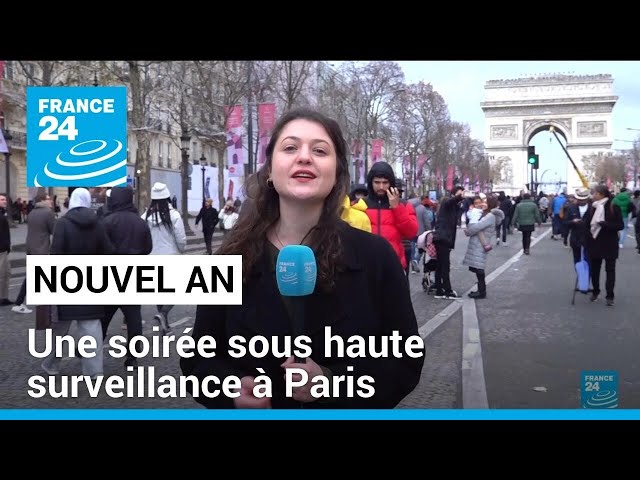 Nouvel An : une soirée sous haute surveillance à Paris • FRANCE 24