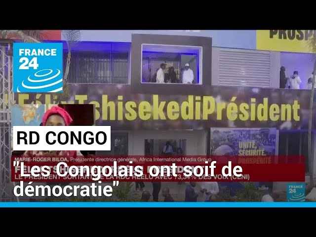 Présidentielle en RD Congo : "Les Congolais ont soif de démocratie" • FRANCE 24