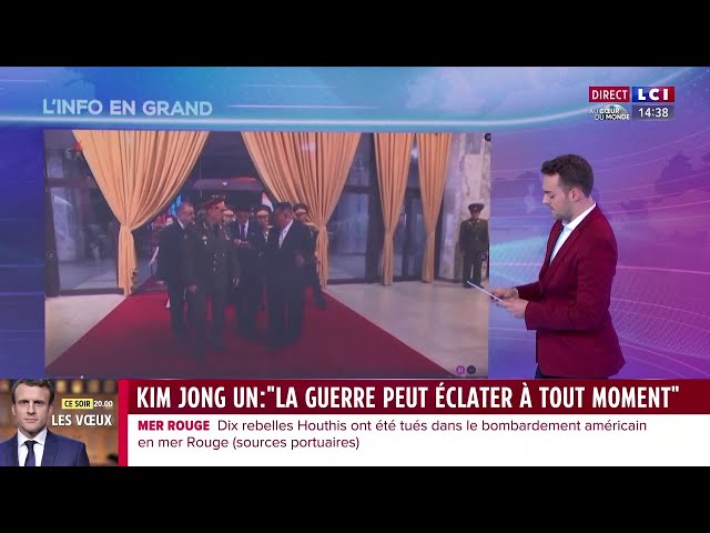 "Une guerre peut éclater à tout moment" : la menace de Kim Jong-Un et de la Corée du Nord