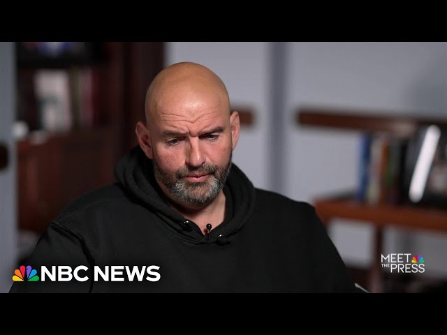 John Fetterman says social media was an 'accelerant' for his depression: Full interview