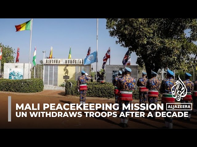 Last UN peacekeepers poised for complete withdrawal from Mali