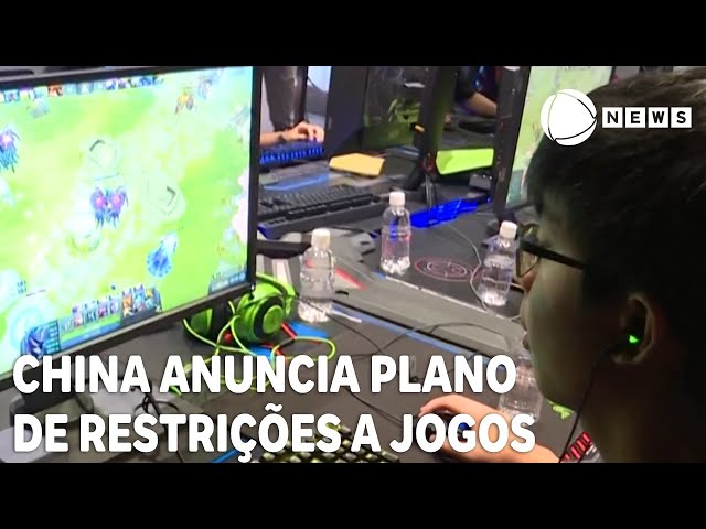 China anuncia plano de restrições a jogos eletrônicos