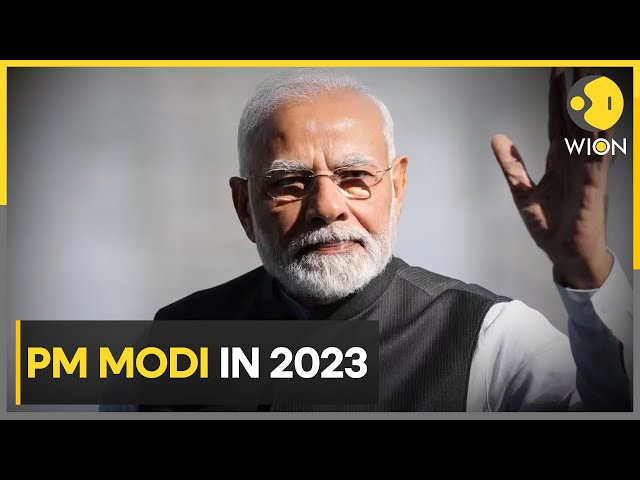 Picturesque moments of Indian PM Modi from the year 2023 | WION