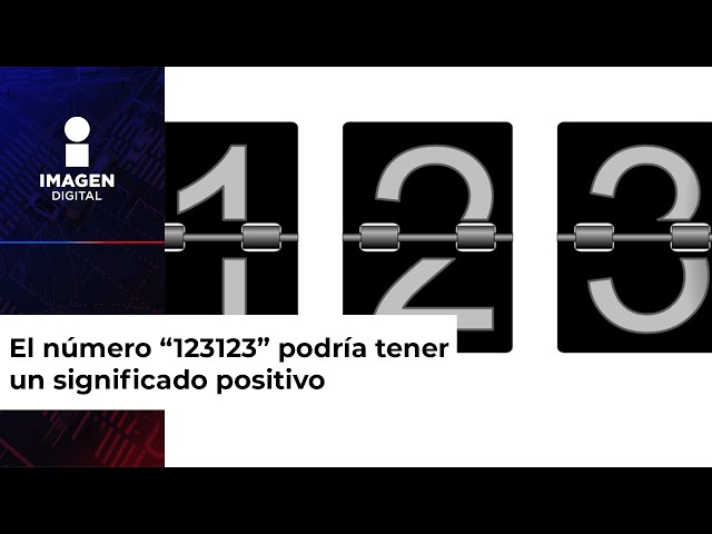 Hoy es ‘123123’; ¿qué significa y por qué es importante en Año Nuevo?