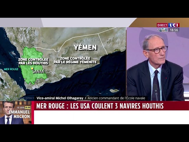 Mer Rouge : les Américains ont détruit trois navires houthis