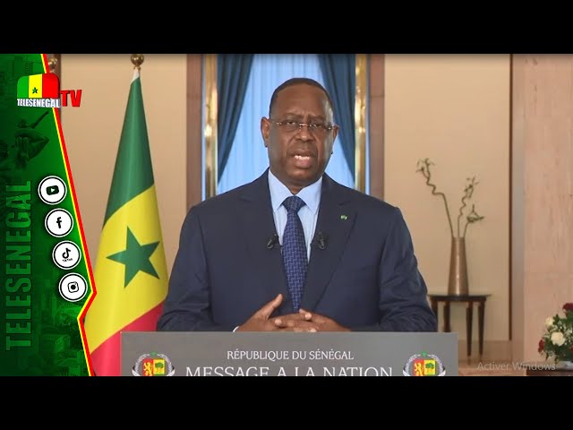 Discours à la nation : La dernière tribune d'adieux du président Macky Sall