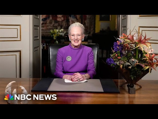 Denmark’s Queen Margrethe II announces she will abdicate the throne