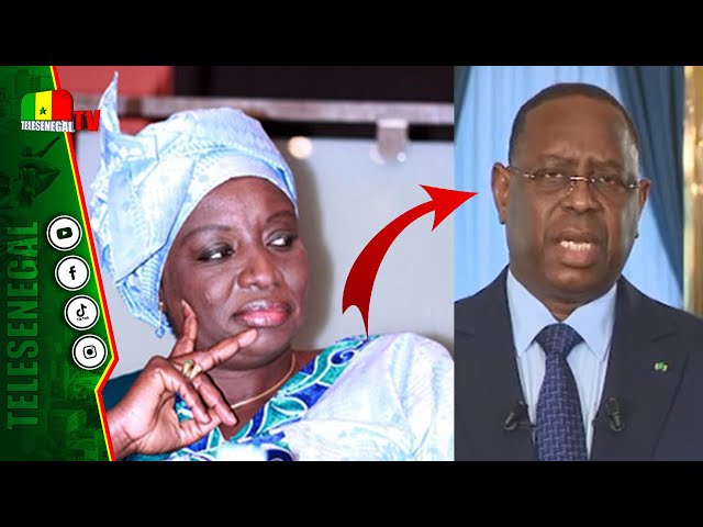 Mimi Touré réagit au discours de Macky Sall et le tance sévèrement