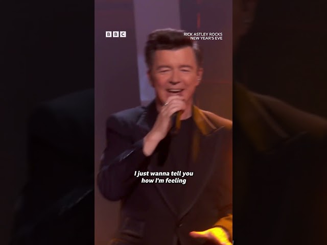 Rickrolling into 2024  - BBC