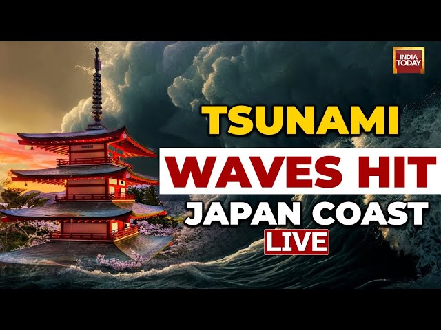 Japan Earthquake Tsunami News LIVE: Earthquakes Strikes Japan | Triggering Tsunami |India Today LIVE