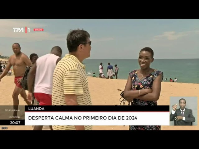 Luanda desperta calma no primeiro dia de 2024