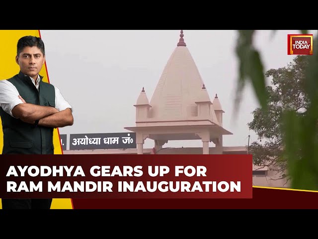 Preparations Underway for Ram Mandir Consecration in Ayodhya | Ram Mandir News