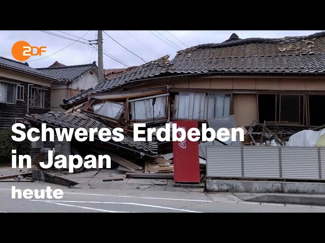 heute 19:00 Uhr vom 01.01.2024 Erdbeben Japan, Silvesternacht, Belgien übernimmt EU-Ratsvorsitz