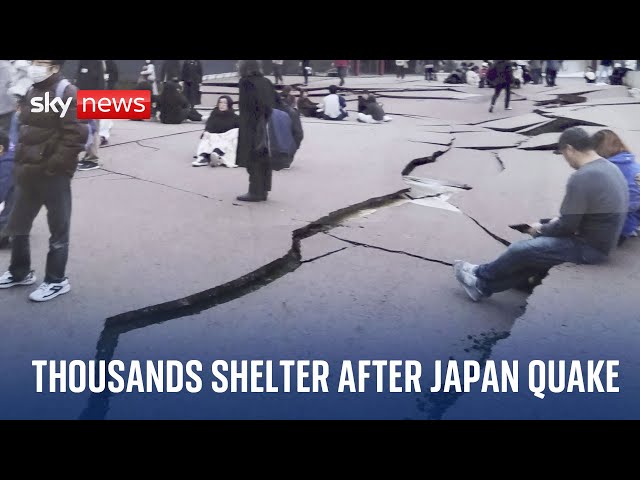 Japan earthquake: Thousands told to take shelter after major quake