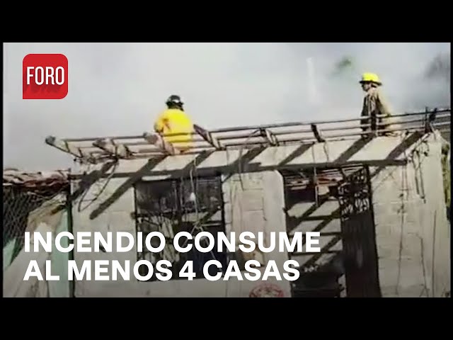 Se registra fuerte incendio en Acapulco, Guerrero - Las Noticias