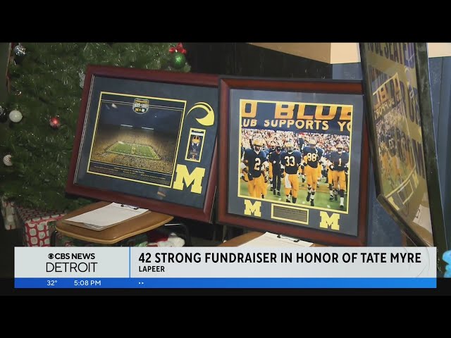 42 Strong fundraiser held in honor of Tate Myre's birthday