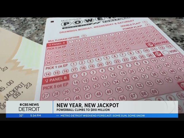 New year, new jackpot as Powerball rises to $810 million