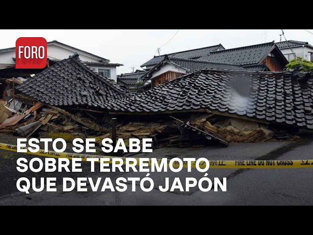 Así fue el terremoto de magnitud 7.6 que devastó Japón - Las Noticias