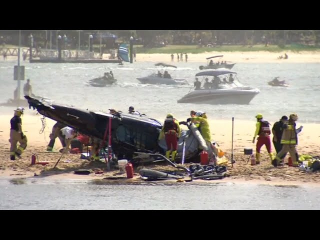 Report reveals pilot had traces of cocaine in his system during Sea World chopper crash