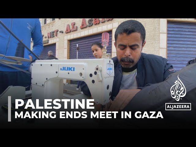 Making ends meet in Gaza: Palestinians struggle in difficult circumstances