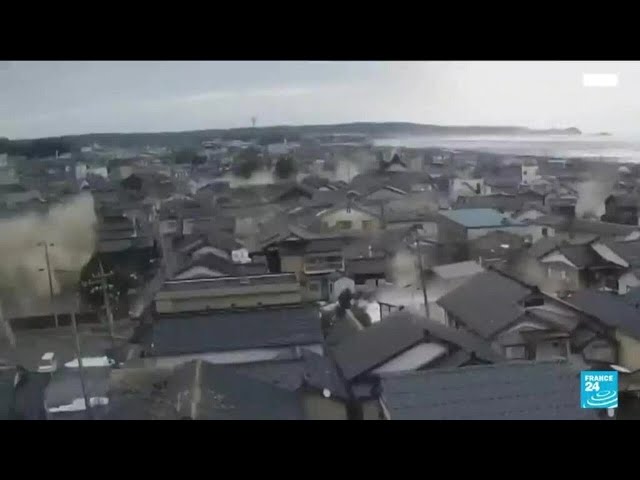 Au Japon, 155 séismes ressentis en huit heures • FRANCE 24