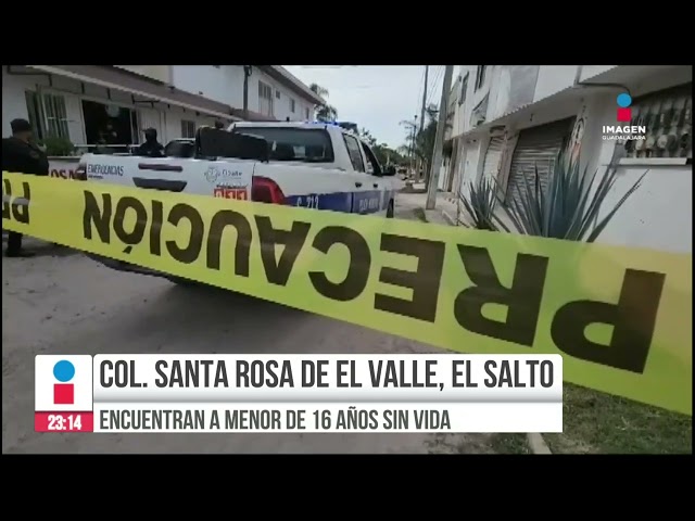 Menor de 16 años fue encontrado sin vida en  El Salto, Jalisco | Imagen Noticias GDL con Rey Suárez