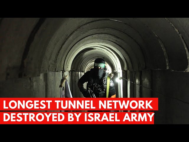 Israel Hamas Live News: A Look Inside Largest Hamas Tunnel Ever Discovered By The Israeli Military