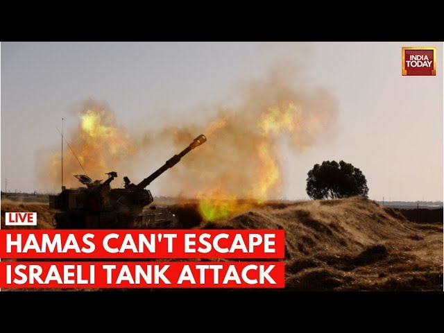 Israel Hamas War LIVE: Israeli Tanks Take On Hamas In Gaza | Israel Palestine | Israeli Tank Attack