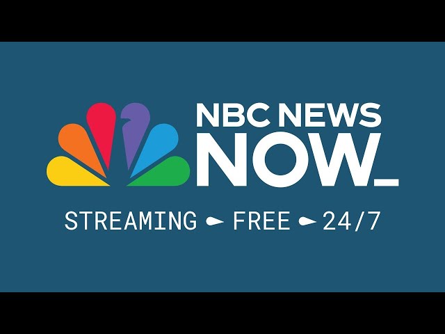 LIVE: NBC News NOW - Jan. 2