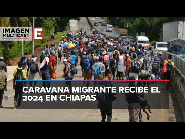 Caravana migrante: Más de 40 millones entraron a México durante 2023